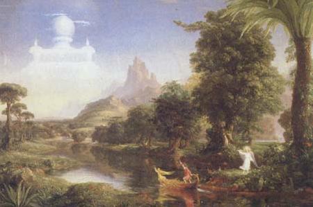 Thomas Cole The Ages of Life:Youth (mk13) France oil painting art